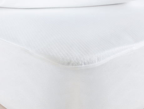 Flore Waterproof Fitted Mattress Protector - Double Size