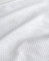 100% Cotton Double Size Pique Bedspread Set - Embroidered Design