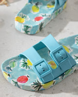 Women's Fruit Pattern Comfort Slides - Indoor & Outdoor Casual Slippers