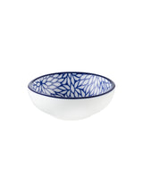 New Bone China Mini Plate - Elegant Blue Appetizer & Dessert Dish