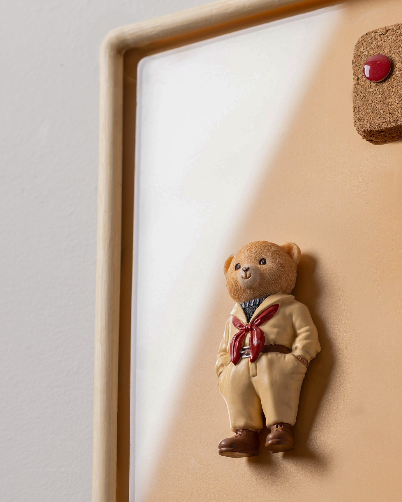 Cute Cream Cookie Bear Refrigerator Magnet