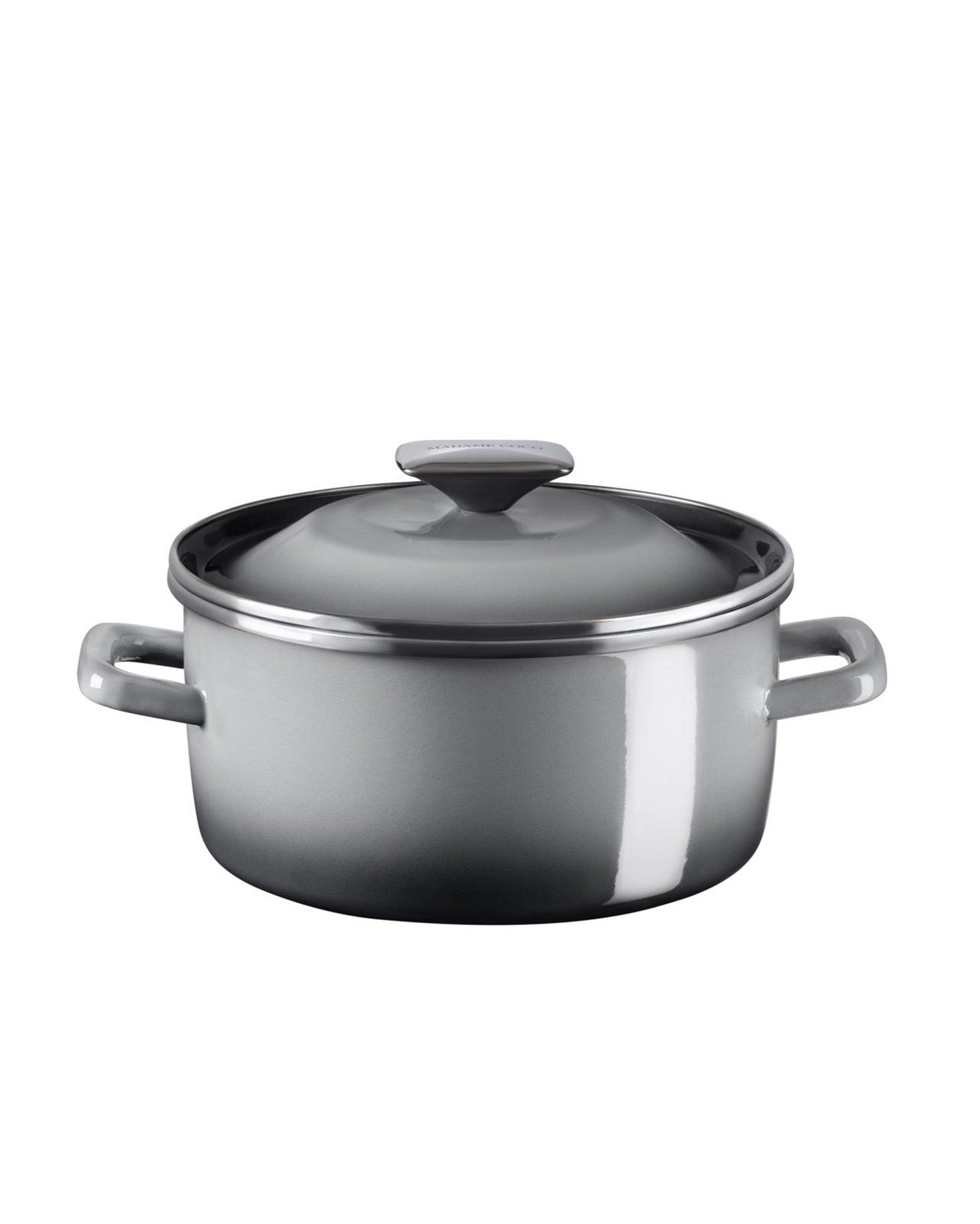 20 cm Red Deep Cooking Pot - Versatile Saucepan
