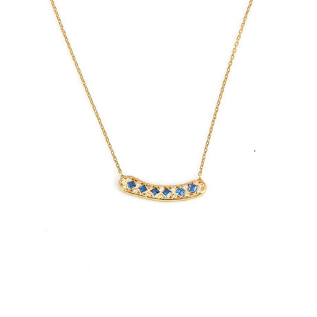Elegant Sterling Silver Aurora Pendant Necklace with Zircon