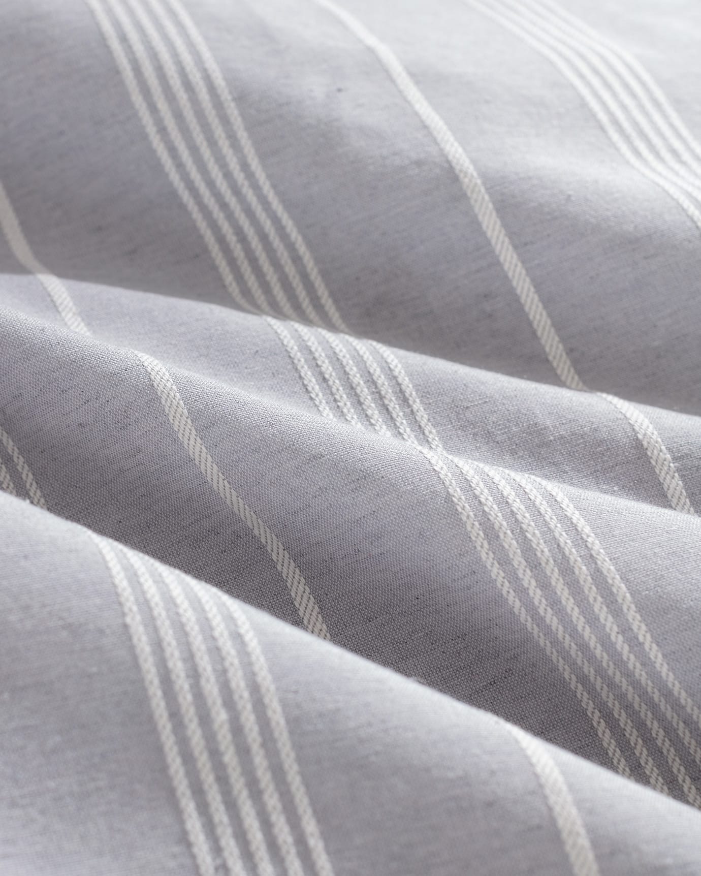 Cotton Blend Single Duvet Set - Textured Dobby Weave