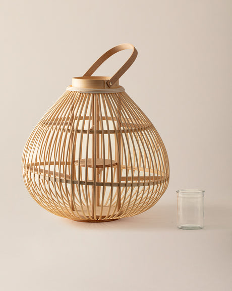 Large Natural Decorative Lantern