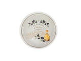 Durable Plastic Serving Tray - Elegant Round Design for Stylish Hosting