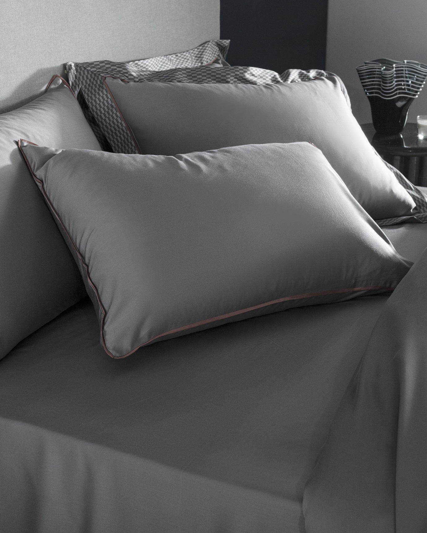 King Size Bamboo Sateen Duvet Cover Bedding Set - Ultra Soft & Luxurious