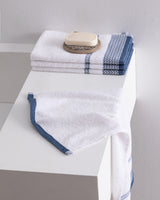 Soft & Absorbent Cotton Blend Hand Towel Set - Luth Design (4-Piece)