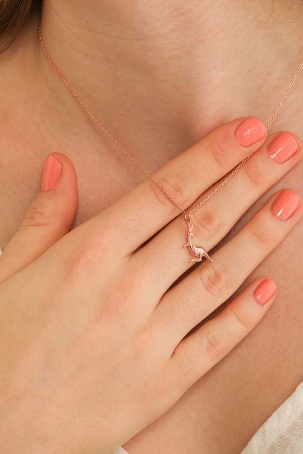 Premium 925 Sterling Silver Kangaroo Charm Necklace