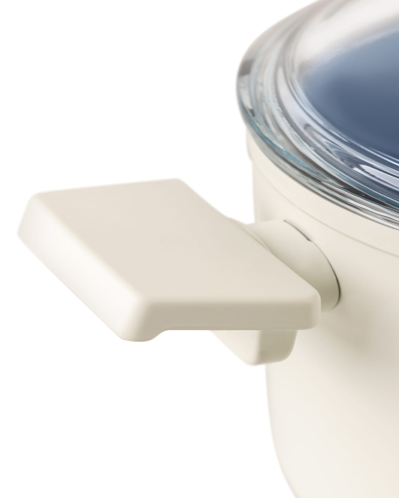 Nano Ceramic Nonstick Shallow Casserole Pot - 26 cm, White & Anthracite