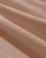 100% Cotton Double Duvet Cover Set - Ruffled & Garment Washed