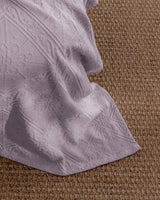 100% Cotton King Size Bedspread - Elegant Marjolaina Design