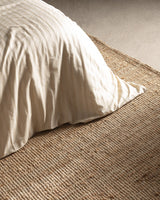 Nicole Double Size Dobby Weave 100% Cotton Duvet Cover Set