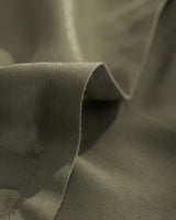 Twin 100% Cotton Sateen Flat Sheet - Ultra Soft & Smooth