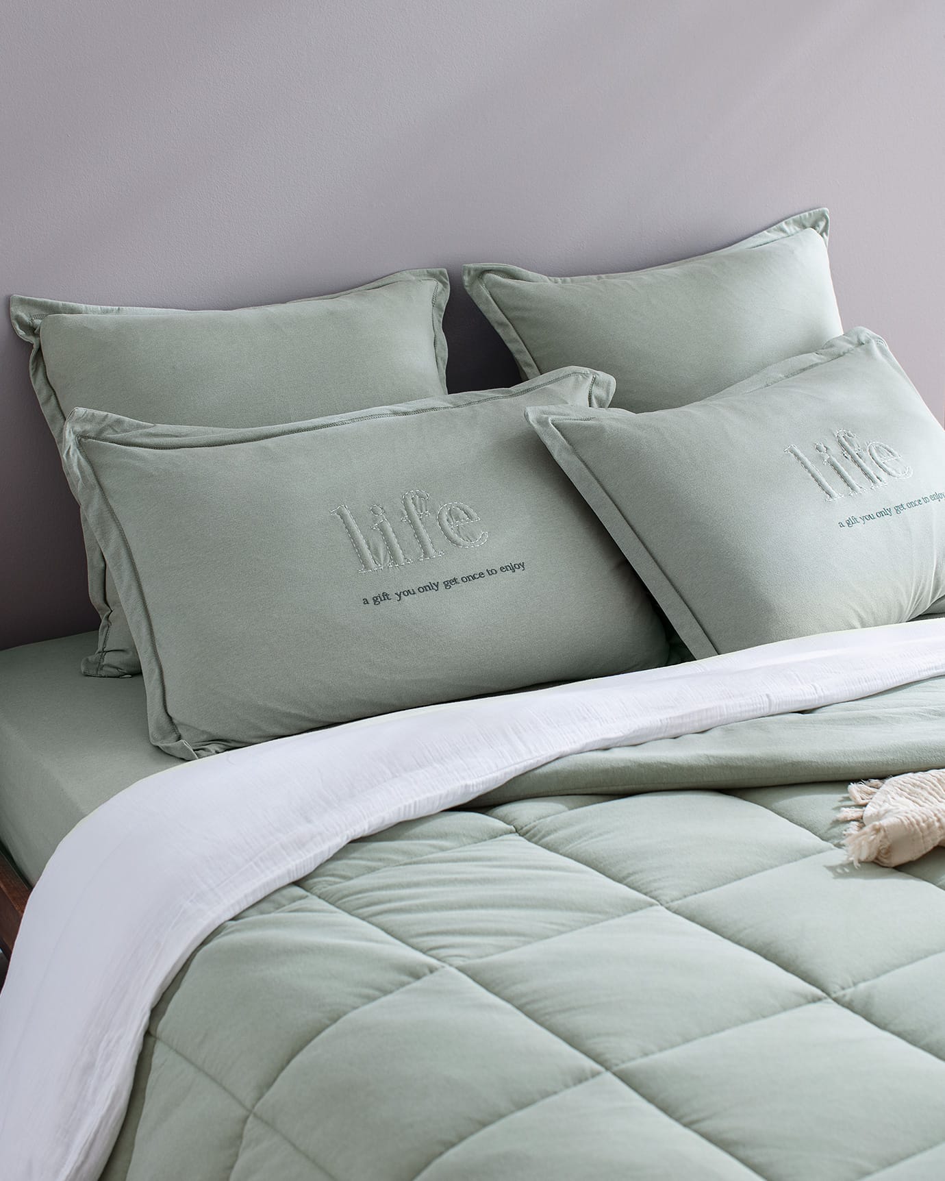 Cotton Blend Single Sleep Set - SuperSoft Comfort Collection