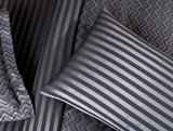 Luxurious Cotton Sateen King Size Duvet Set - Jacquard Pattern