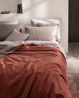 Luxurious Jacquard Cotton Blend Single Blanket - Soft & Stylish Comfort