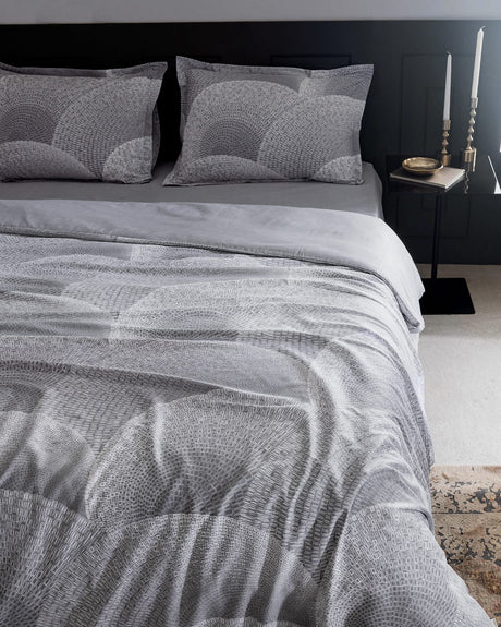 Rochelle 100% Cotton Printed Sateen Twin Duvet Cover Set