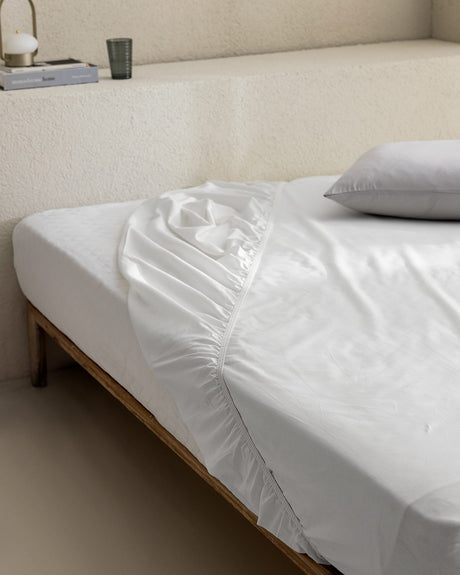 Manon 100% Ranforce Cotton Fitted Sheet - Twin Size