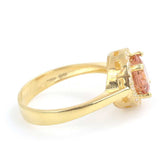 925 Sterling Silver Round Zultanite Ring with Zircon Accents