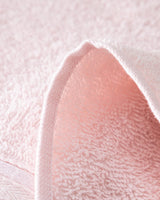 100% Cotton Plush Hand Towel 2-Pack - Marnot Border, Powder Pink