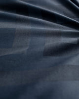 Cotton-Polyester Sateen Duvet Cover Set - Jacquard Weave Design