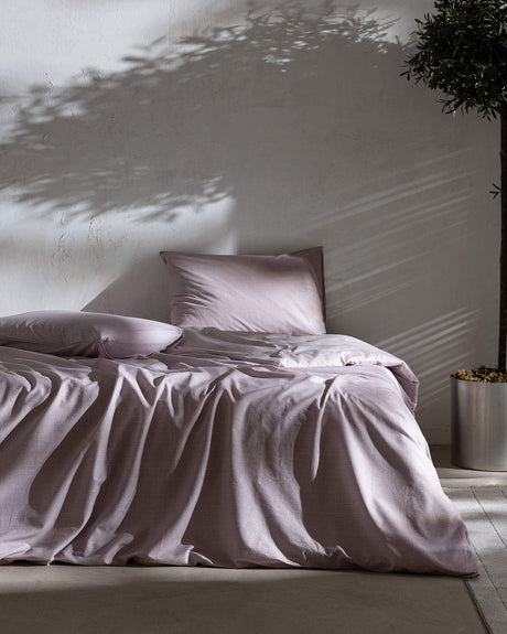 100% Cotton Ranforce Double Duvet Cover Set - Odette Print