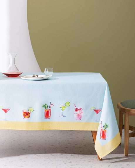 Vienne Colorful Polycotton Dining Tablecloth