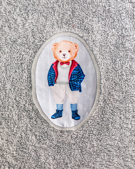 Billie Bear Design Soft Absorbent Face Towel