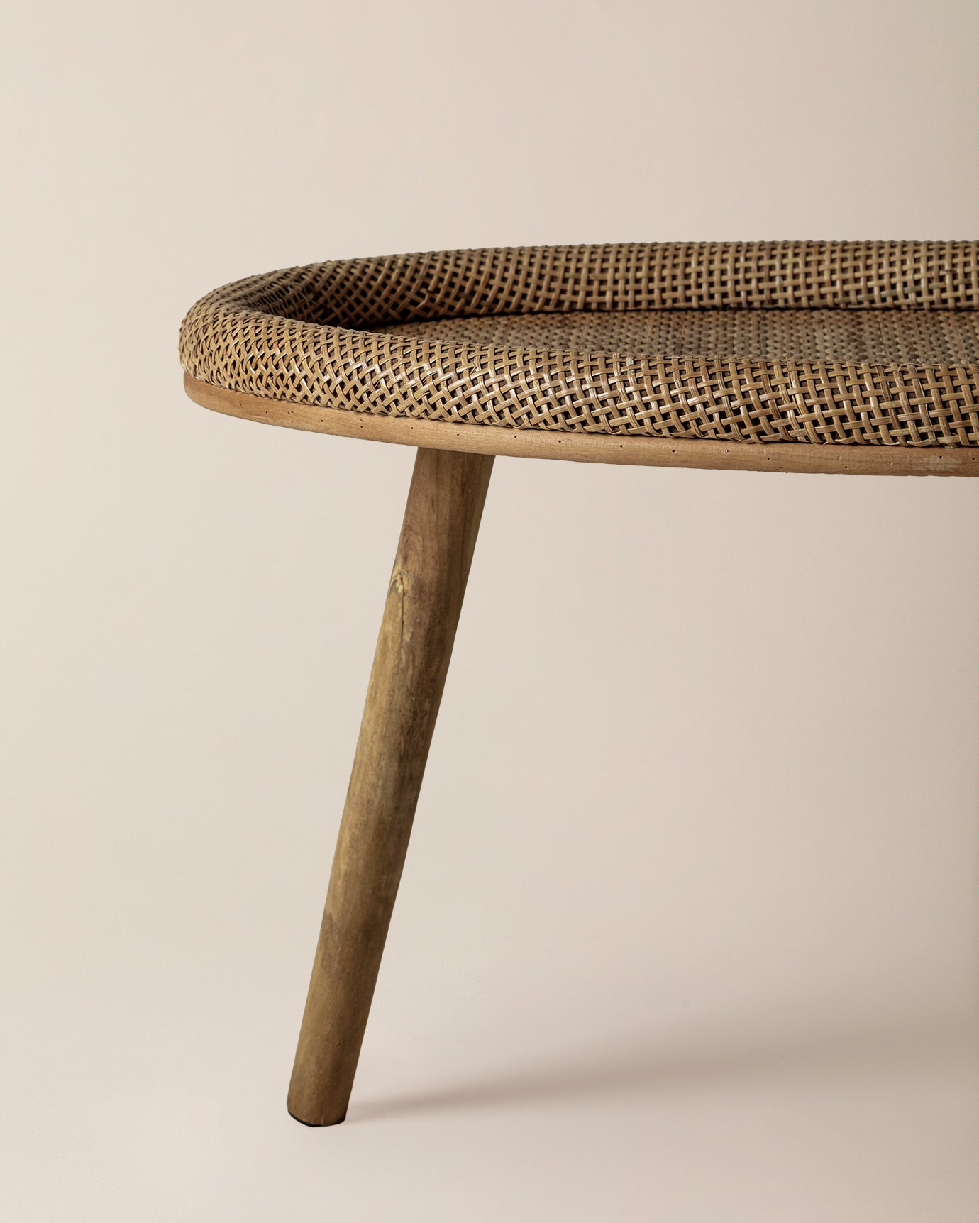 Table d'appoint Perla finition naturelle