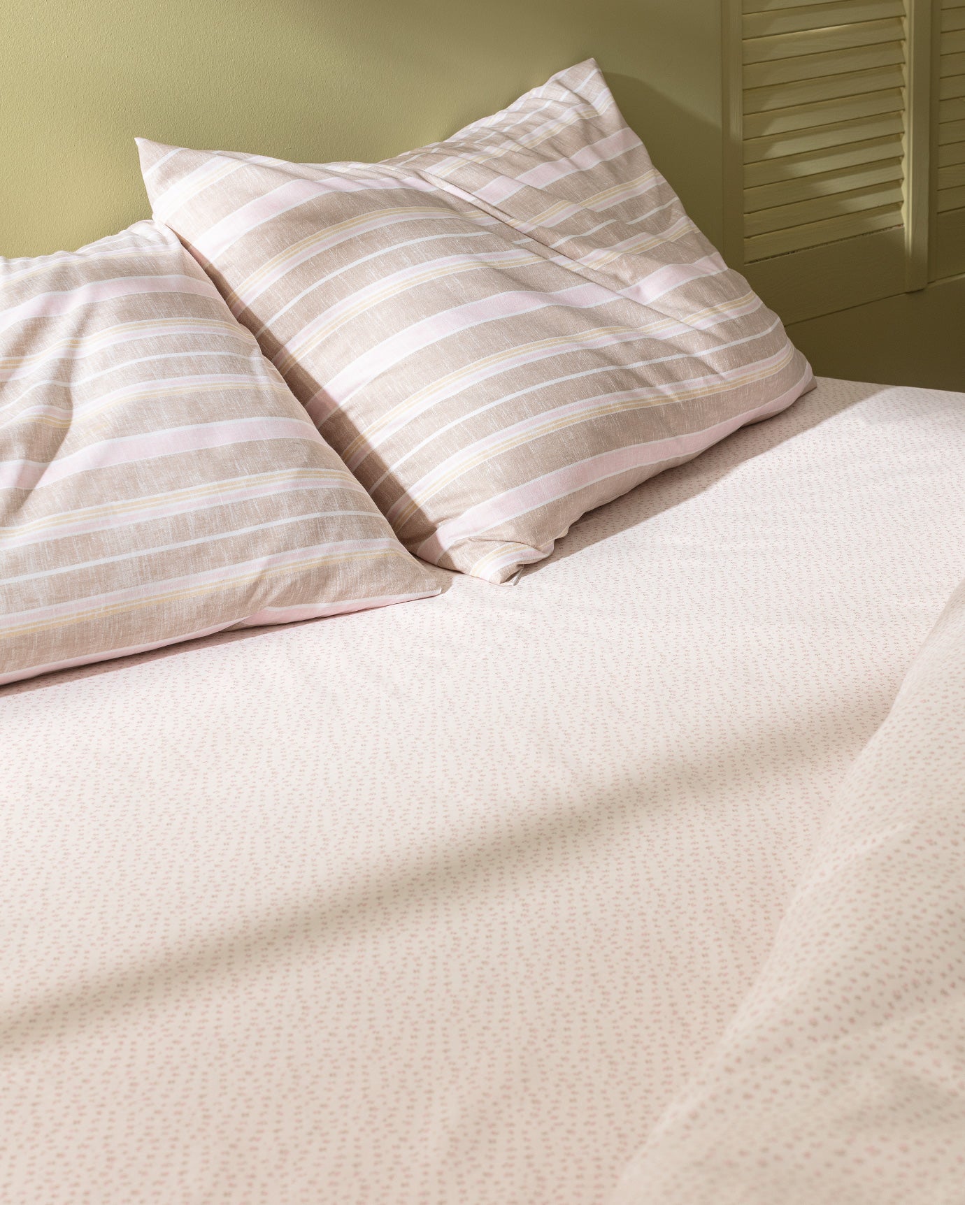 Cotton Blend Single Duvet Cover Set - Printed Darvell Design