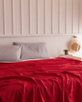 Twin 100% Cotton Pique Blanket - Soft & Breathable Summer Coverlet