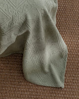 100% Cotton King Size Bedspread - Soft & Breathable Bed Cover