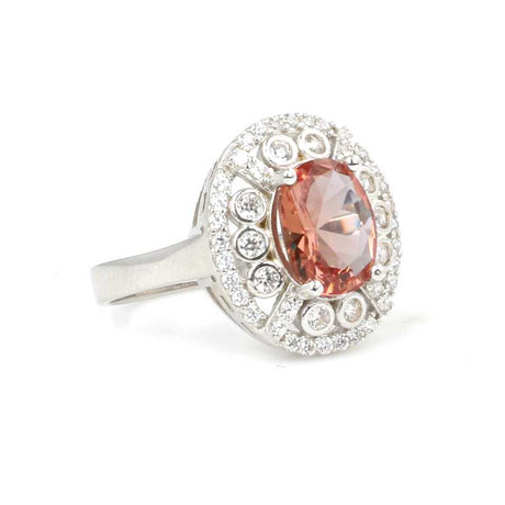 925 Sterling Silver Oval Zultanite Ring - Color-Changing Gemstone