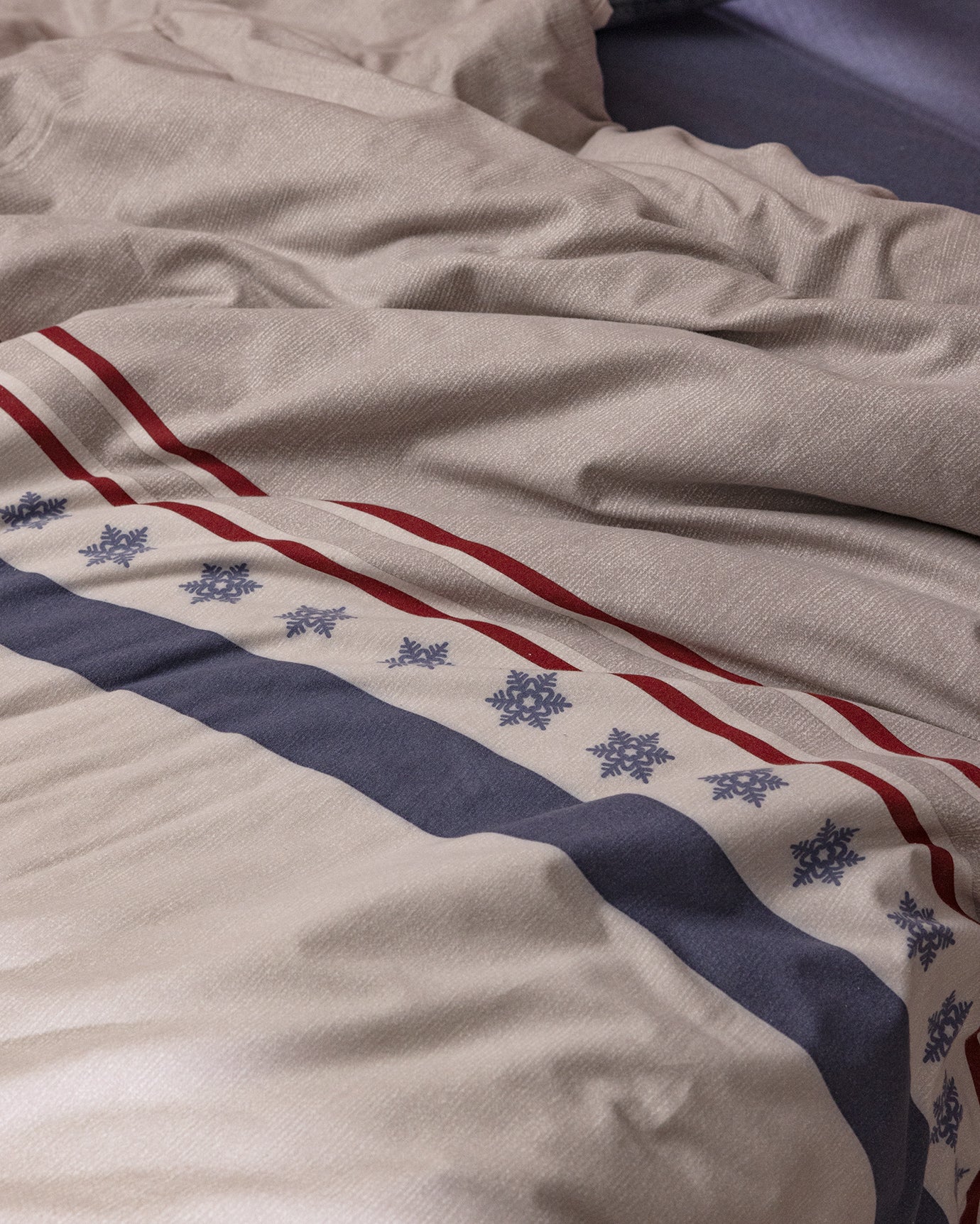 100% Cotton Flannel King Duvet Cover Set - Cozy Comfort