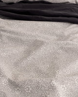 100% Cotton King Size Duvet Cover Set - Ranforce Printed Design