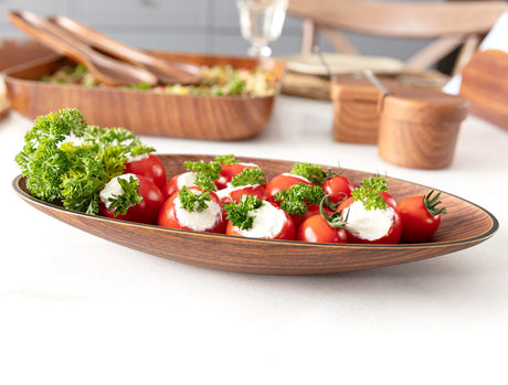 Plastic Serving Platter - Versatile Ancona Collection