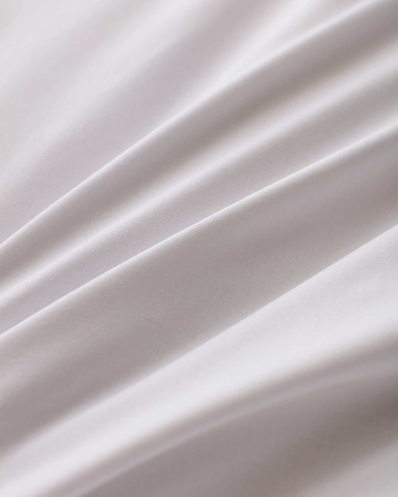 100% Cotton King Size Duvet Cover Set - Soft & Serene White/Stone