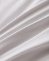 100% Cotton King Size Duvet Cover Set - Soft & Serene White/Stone