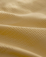 Mathilda King Size 100% Cotton Pike Bedspread Set - Yellow