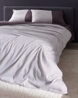 Cotton Double Duvet Cover Set - Printed Sateen