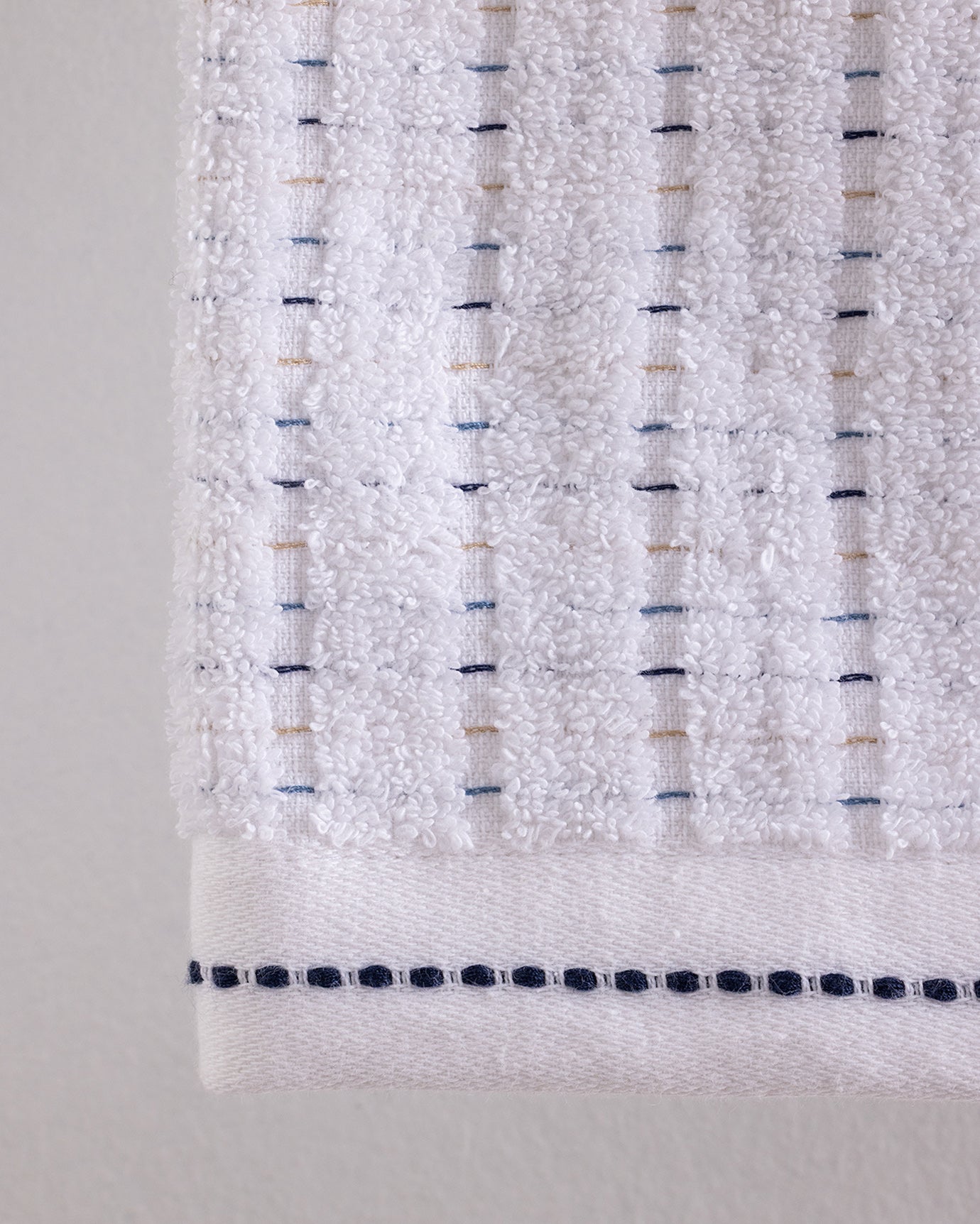 Cotton Blend Face Towel - Elegant Grenat Design