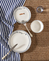 New Bone Porcelain 2-Person Dinnerware Set - Refined Table Setting