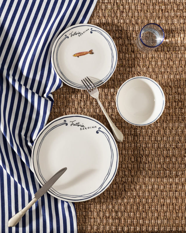 New Bone Porcelain 2-Person Dinnerware Set - Refined Table Setting