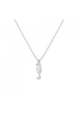 925 Sterling Silver Seahorse Necklace - Delicate Ocean Charm