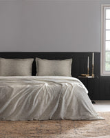 Elaine Double Bed 100% Cotton Printed Sateen Duvet Cover Set