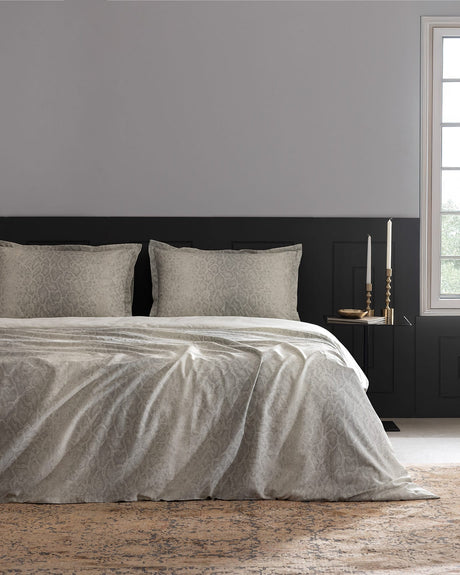 Elaine Double Bed 100% Cotton Printed Sateen Duvet Cover Set