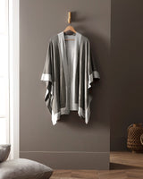 Soft Plaid Poncho Wrap Shawl for Women