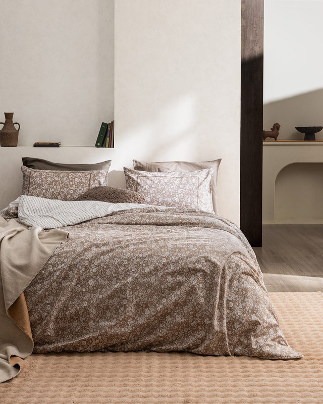 100% Cotton King Size Bedding Set - Ranforce Print