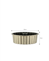Melay Design Non-Stick Cake Pan, Mink Gray
